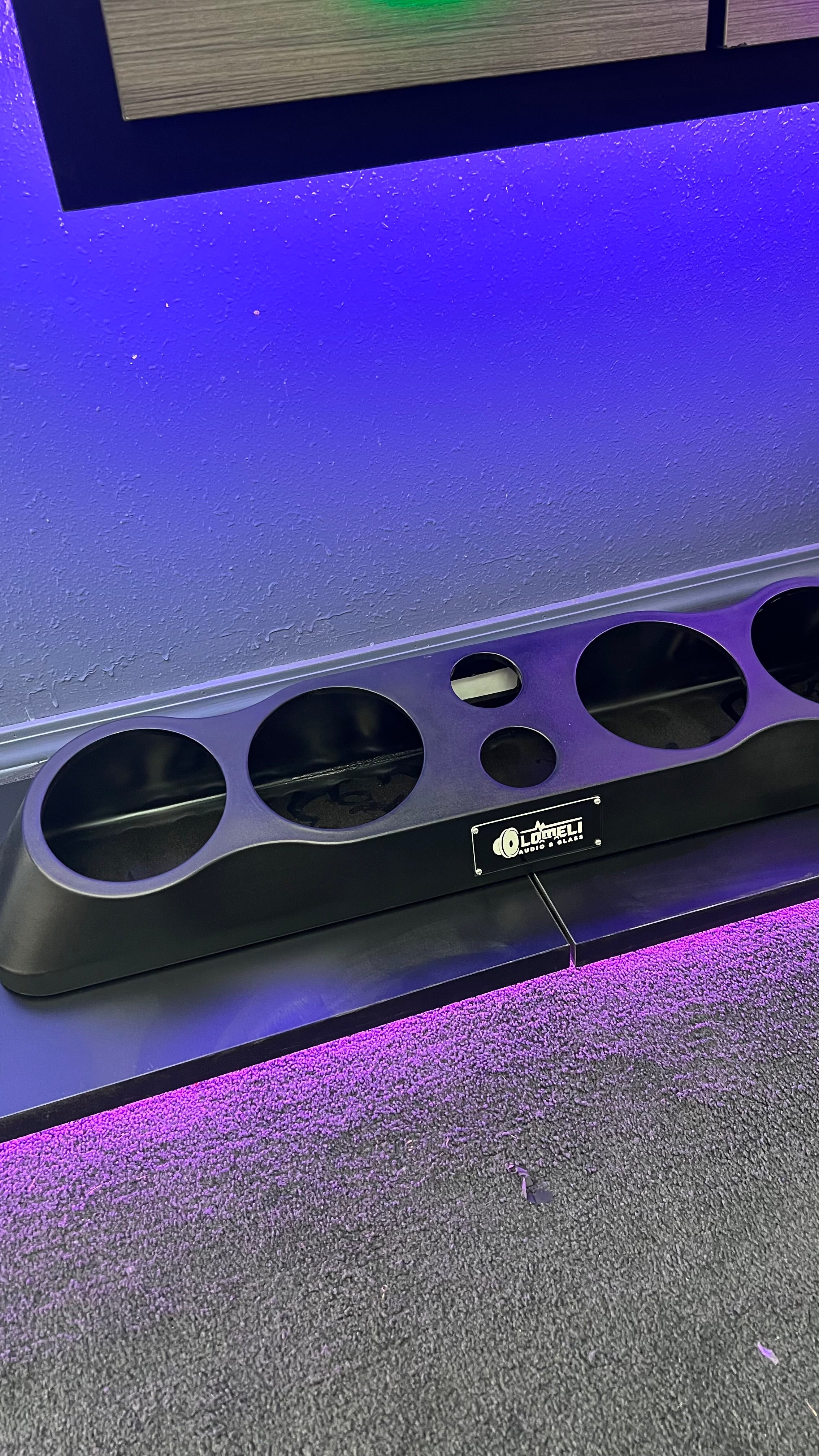Universal ABS Bolt On Speaker Rack