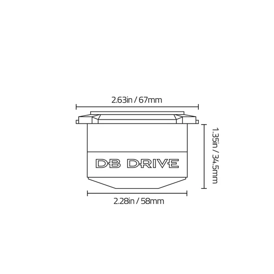 P7TW 3M : 1.75″ Aluminum Dome Mini Super Tweeters