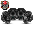 WDX6MOTO-4CD : Quad 6.5" Moto 2-Way Loudspeakers W/Back Loaded Compression Driver